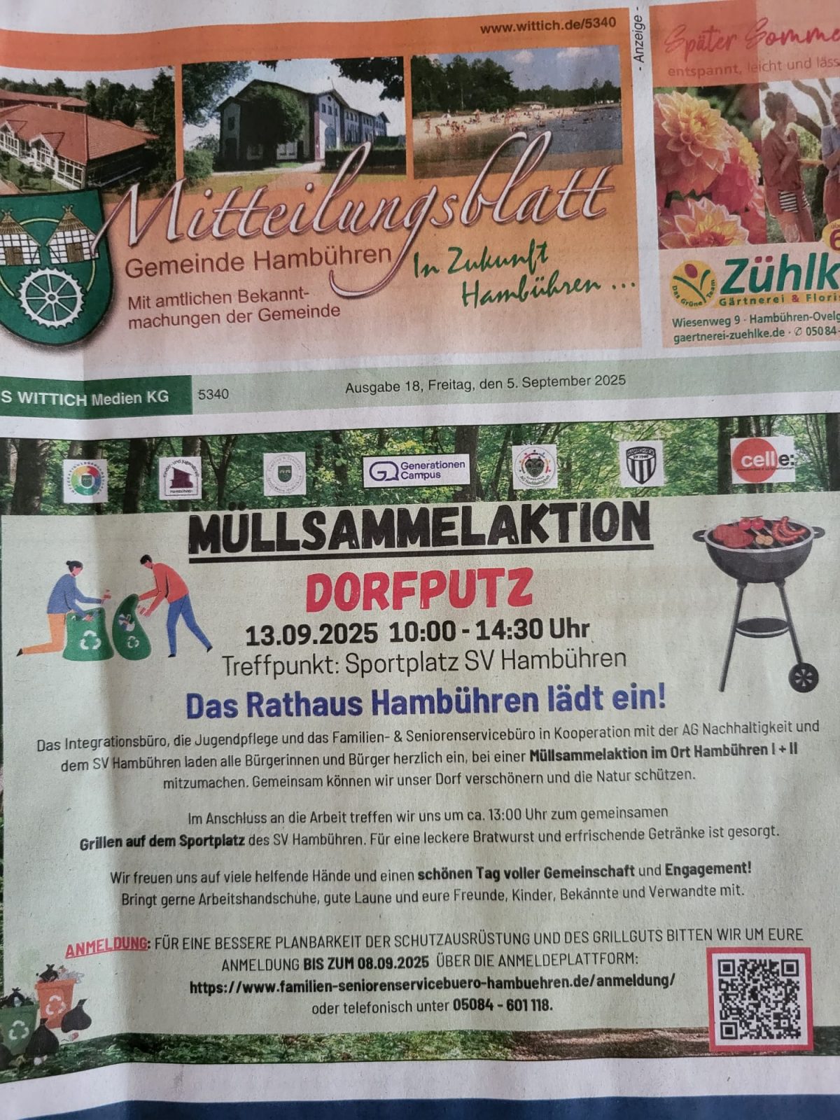 Dorfputz – Wir sind dabei